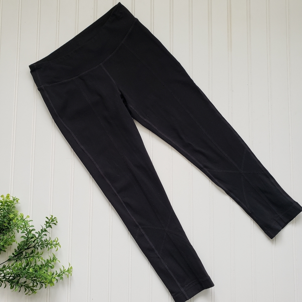 Prana Athletic Leggings Black Cropped Leggings size XS